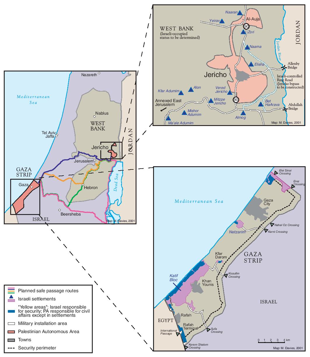GAZA-JERICHO (OSLO I) AGREEMENT, CAIRO, 4 MAY 1994