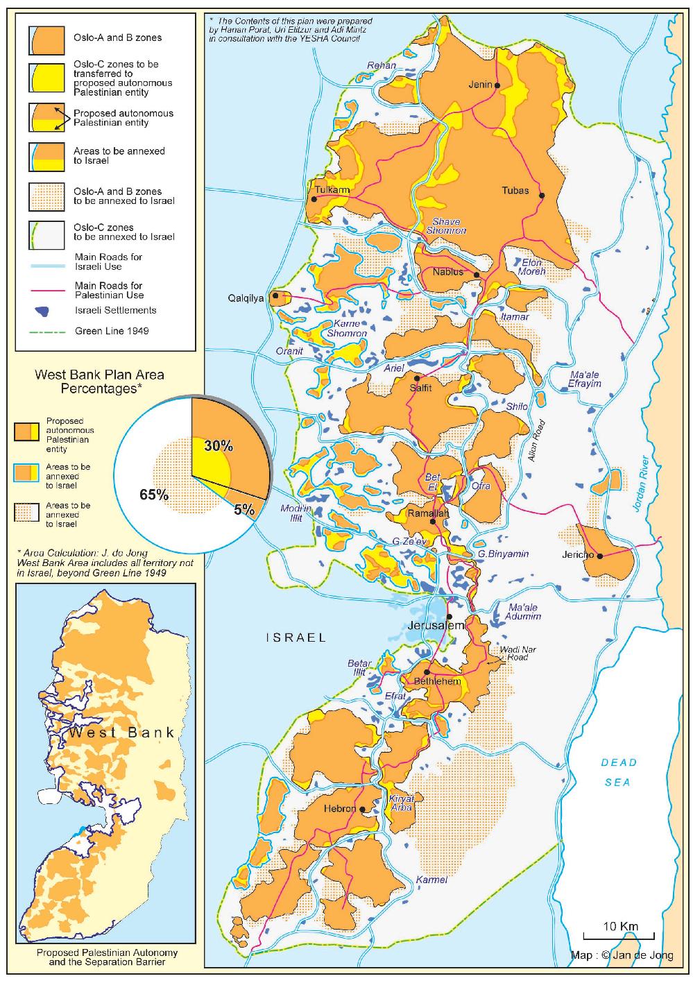 THE SETTLERS’ PLAN FOR PALESTINIAN AUTONOMY, 2006